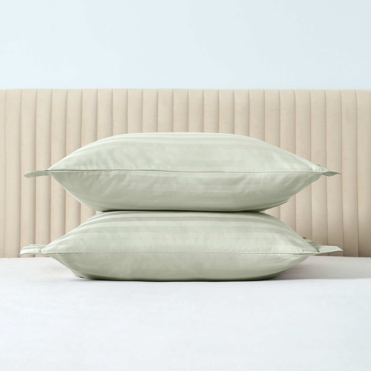 Комплект наволочек Mineral Gray с ушками - фото № 2