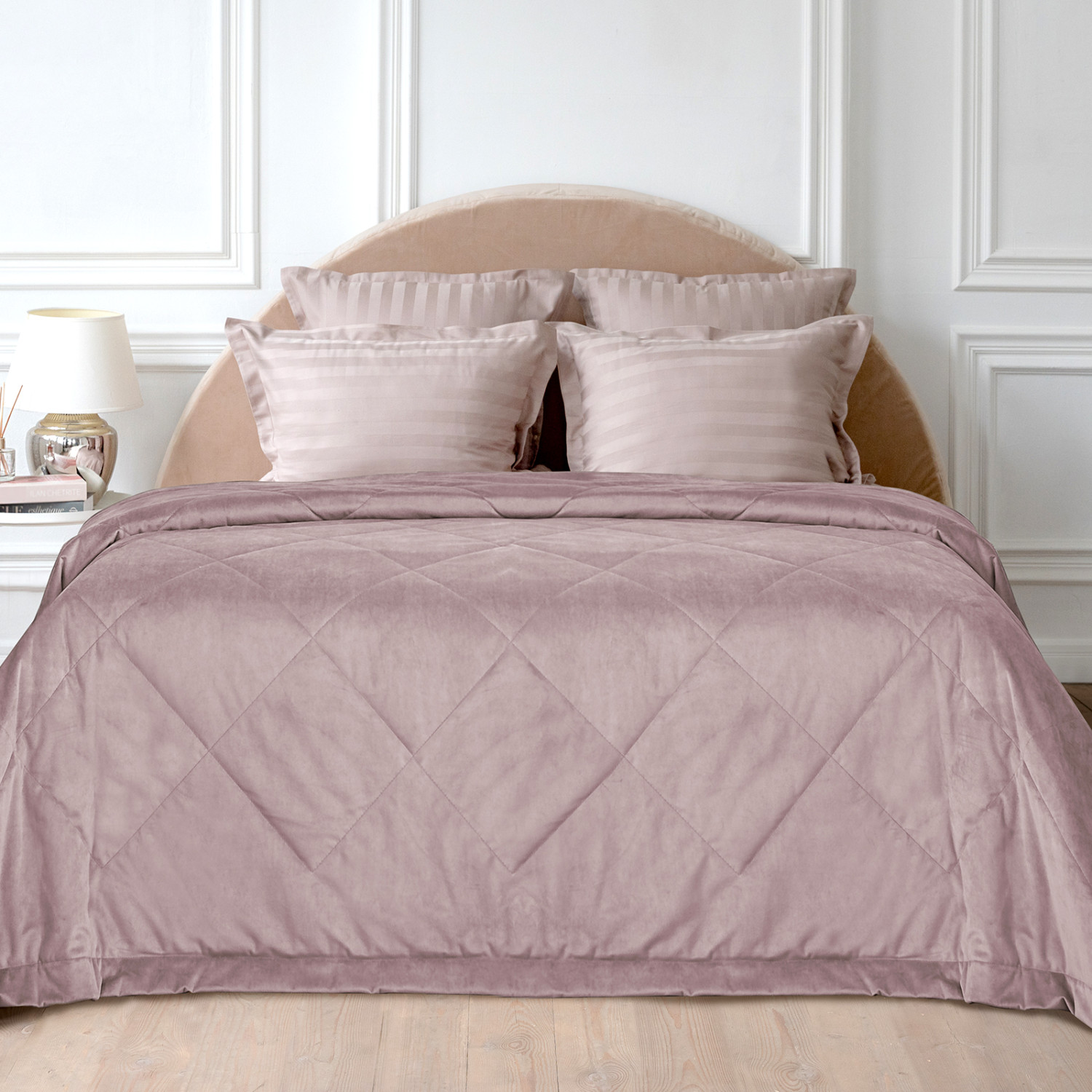 Покрывало Веллют/Vellut, пудровое - фото № 6