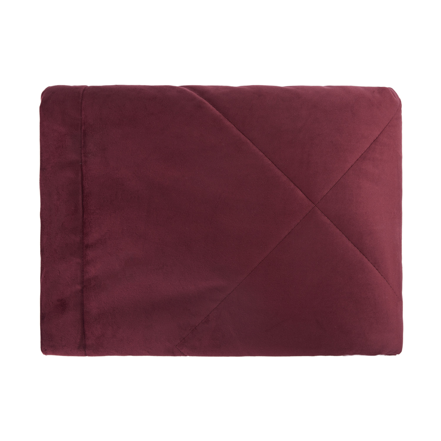 Покрывало Vellut, винное - фото № 2
