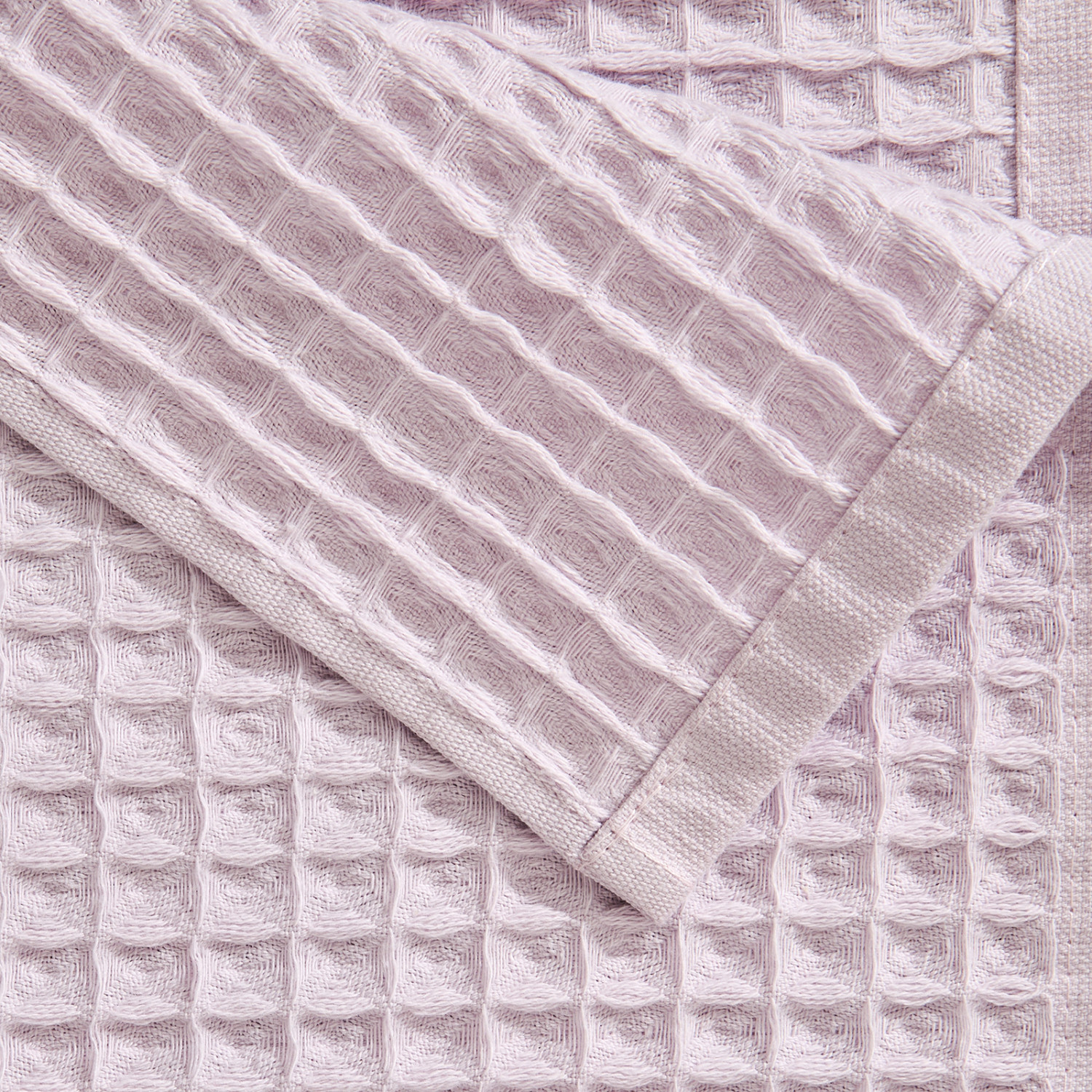 Полотенце вафельное Лорг/Lorgo, сирень - фото № 5