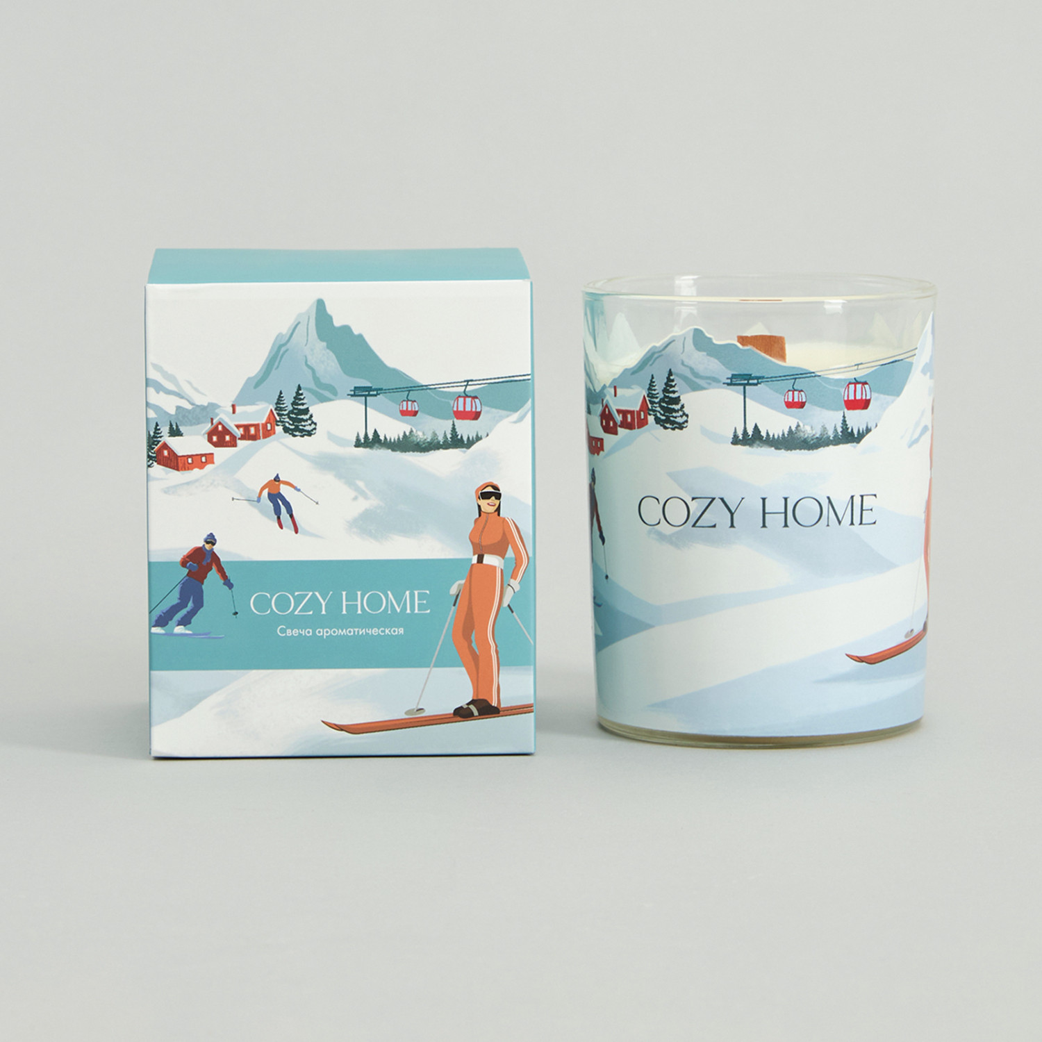 Свеча ароматическая Ski adventures