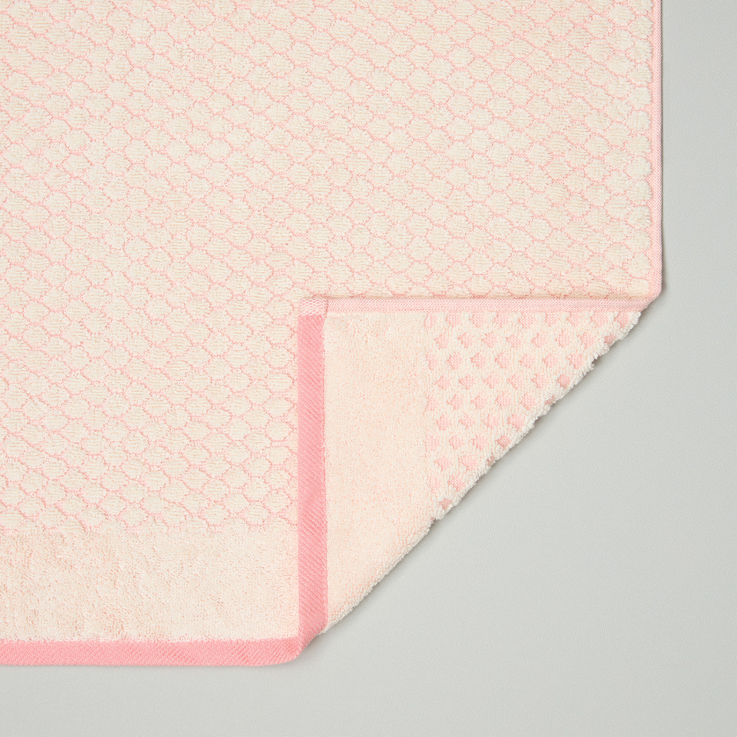 Полотенце махровое Джироламо/Girolamo, пудра - фото № 3