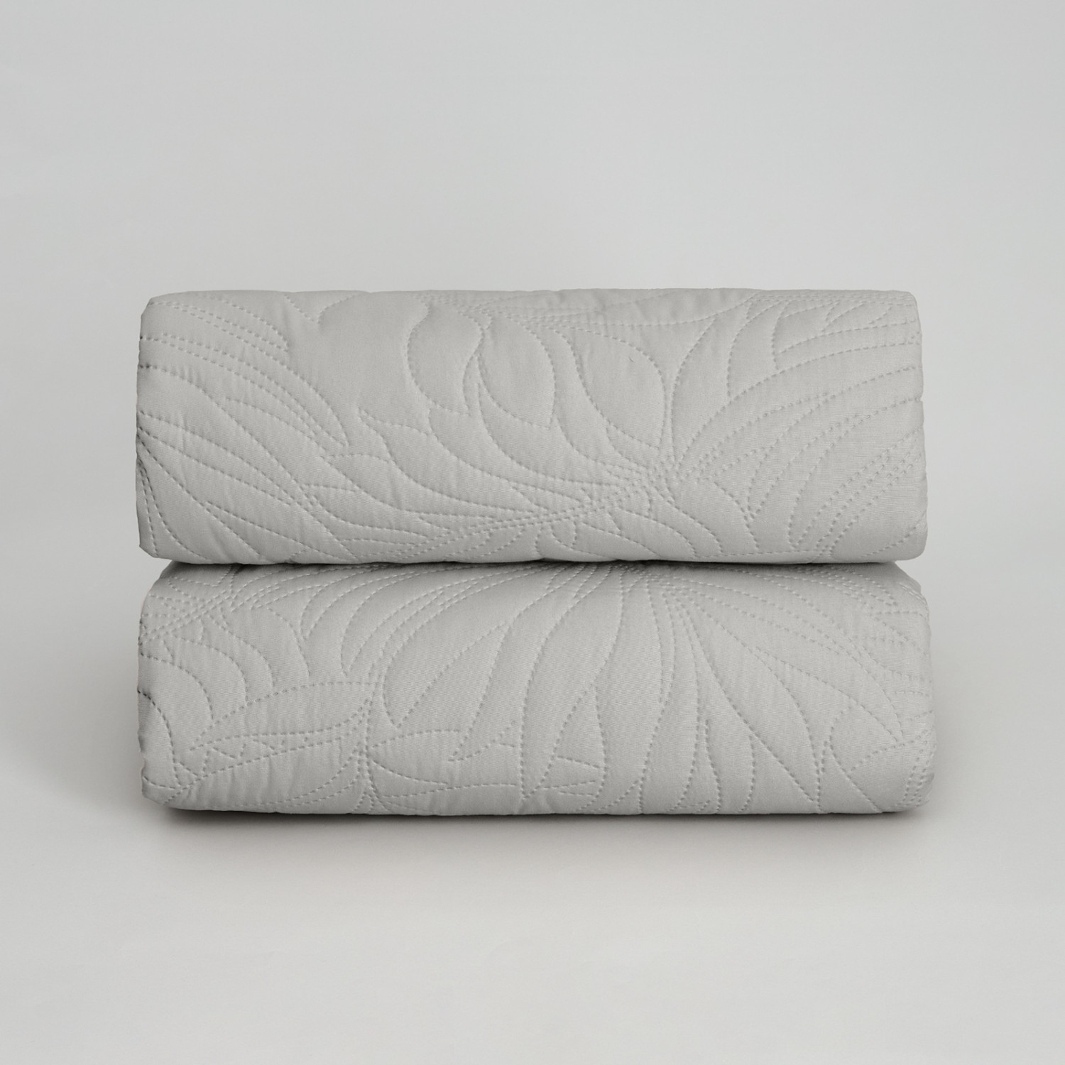 Покрывало Листочки/Fogliare, дымчатое - фото № 6