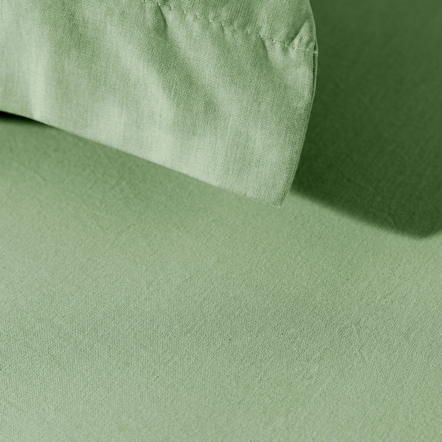 Простыня Дымчато-зеленый/Smoke green - фото № 2