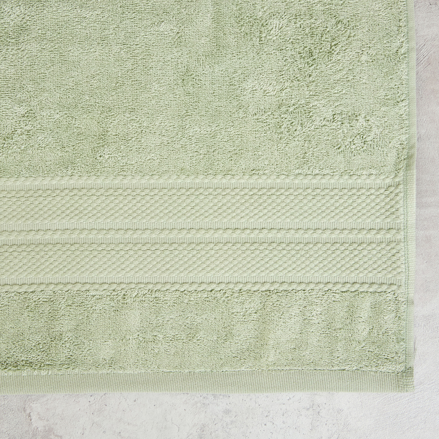 Полотенце Incanto, зеленое - фото № 2