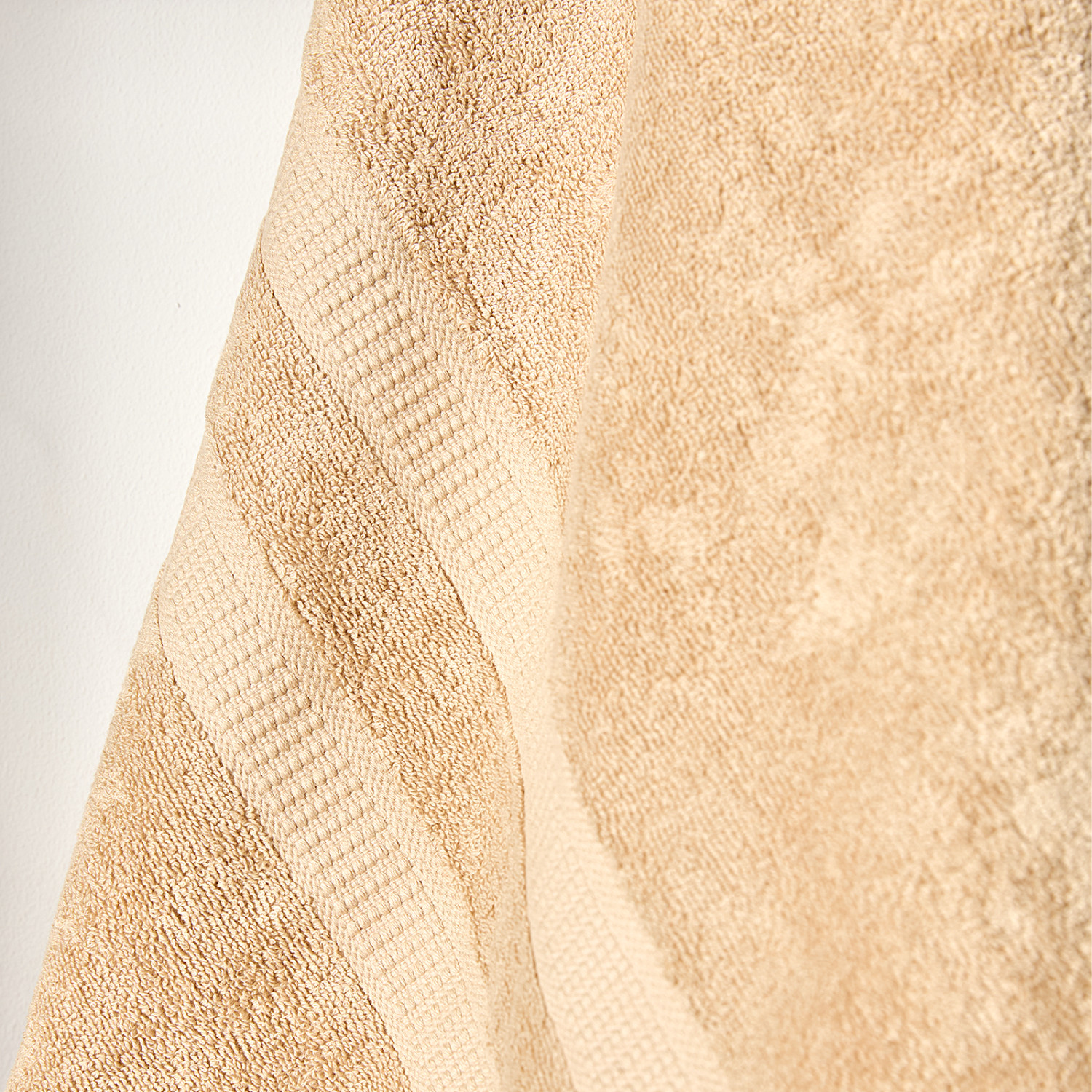 Полотенце махровое Беттин/Bettino, бежевое - фото № 3