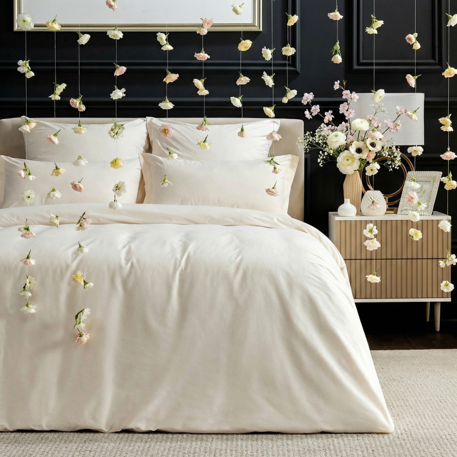 Постельное белье Экрю, перкаль