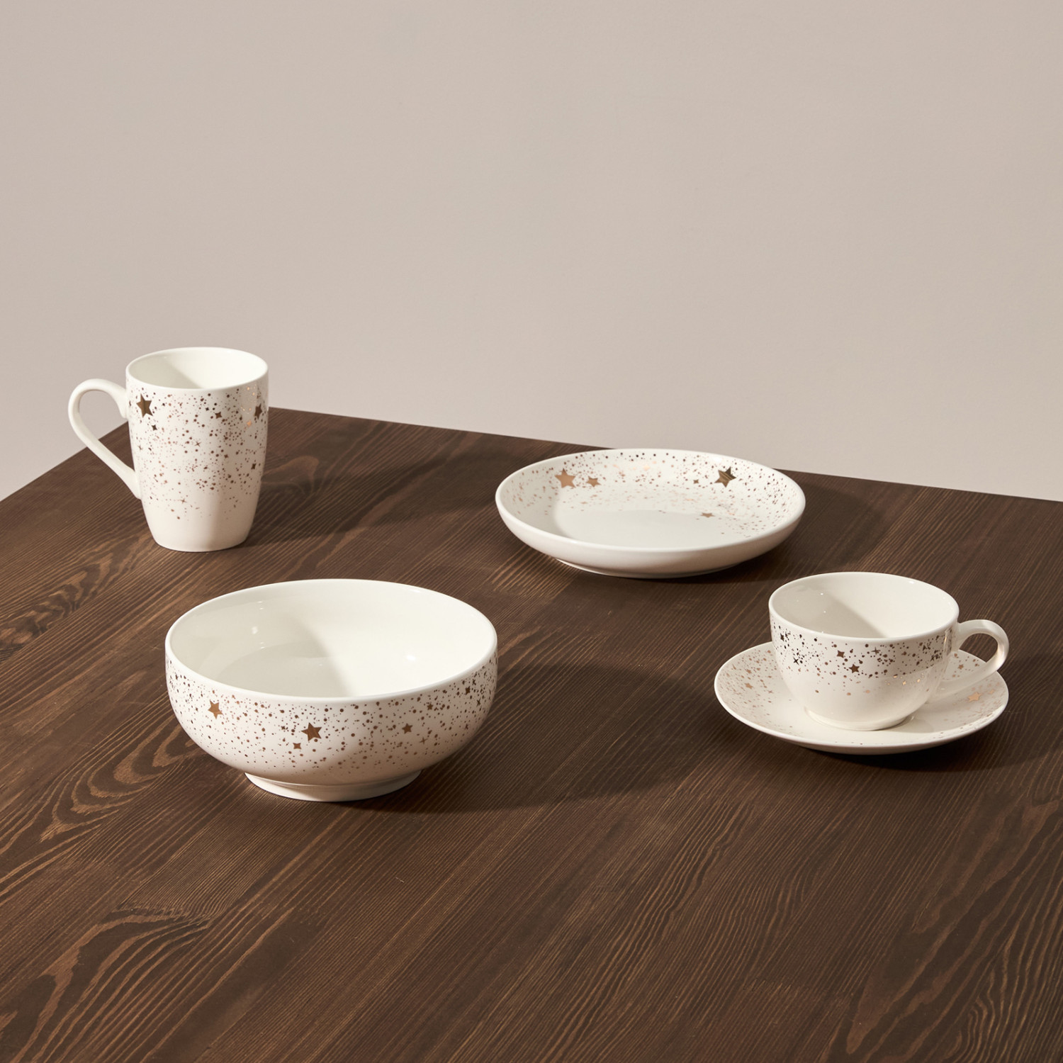 Чайная пара Universe, золото - фото № 4