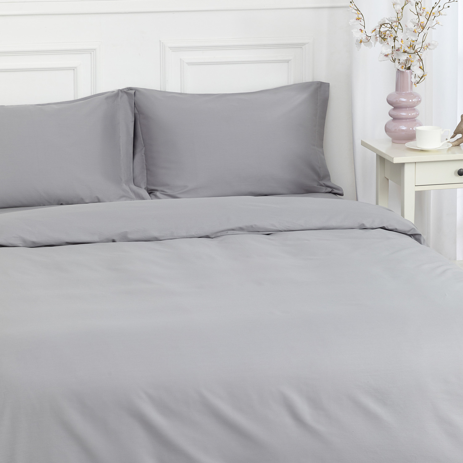 Постельное белье Silver grey - фото № 6