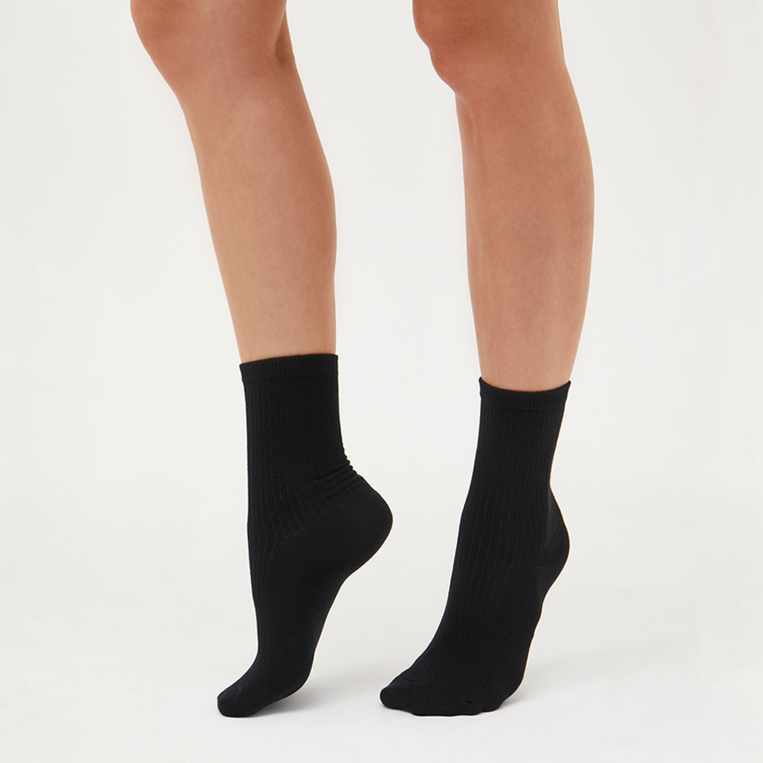 Носки Джаз, черные/серые - фото № 5