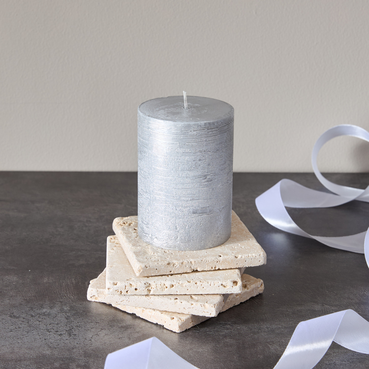 Свеча Fiamma Silver классическая II - фото № 2