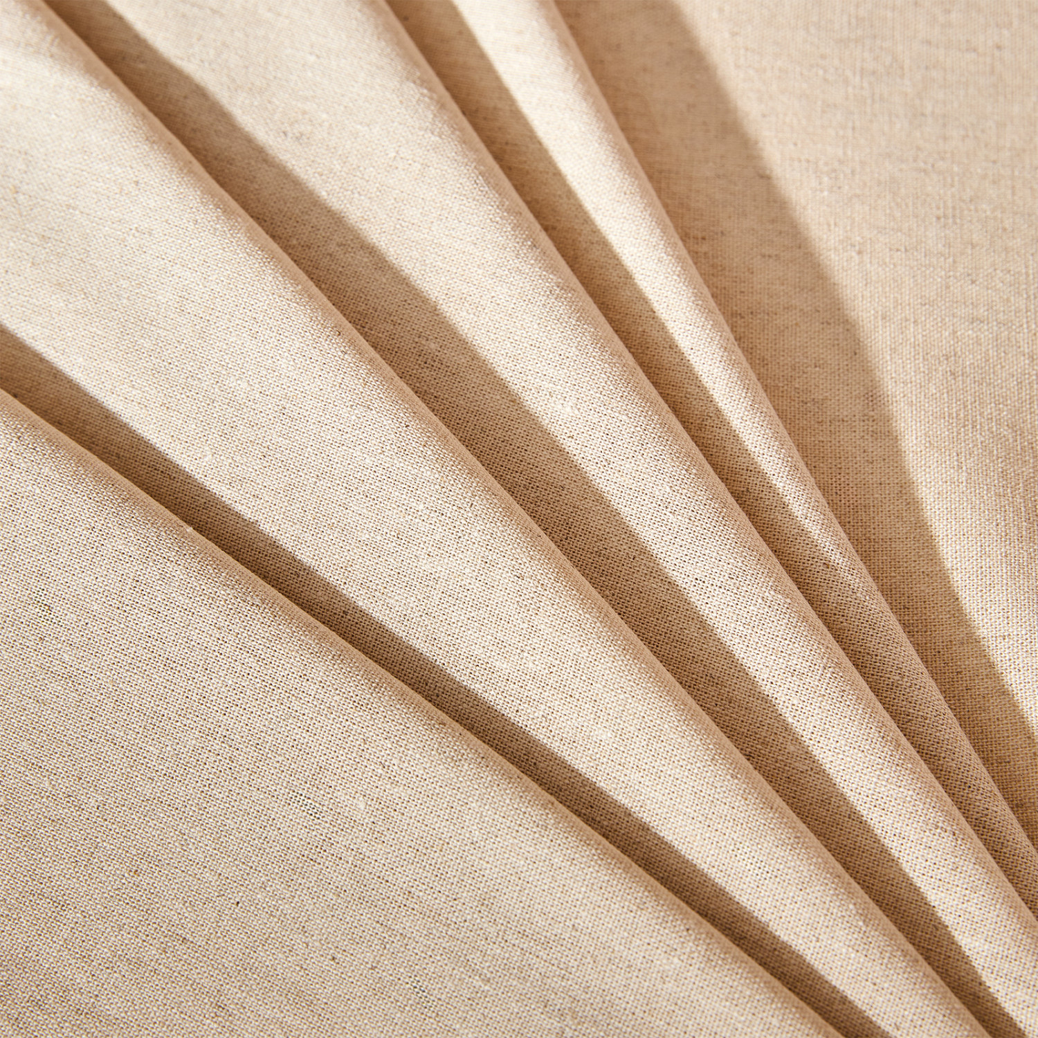 Скатерть ЭКО/ECO, бежевая - фото № 5