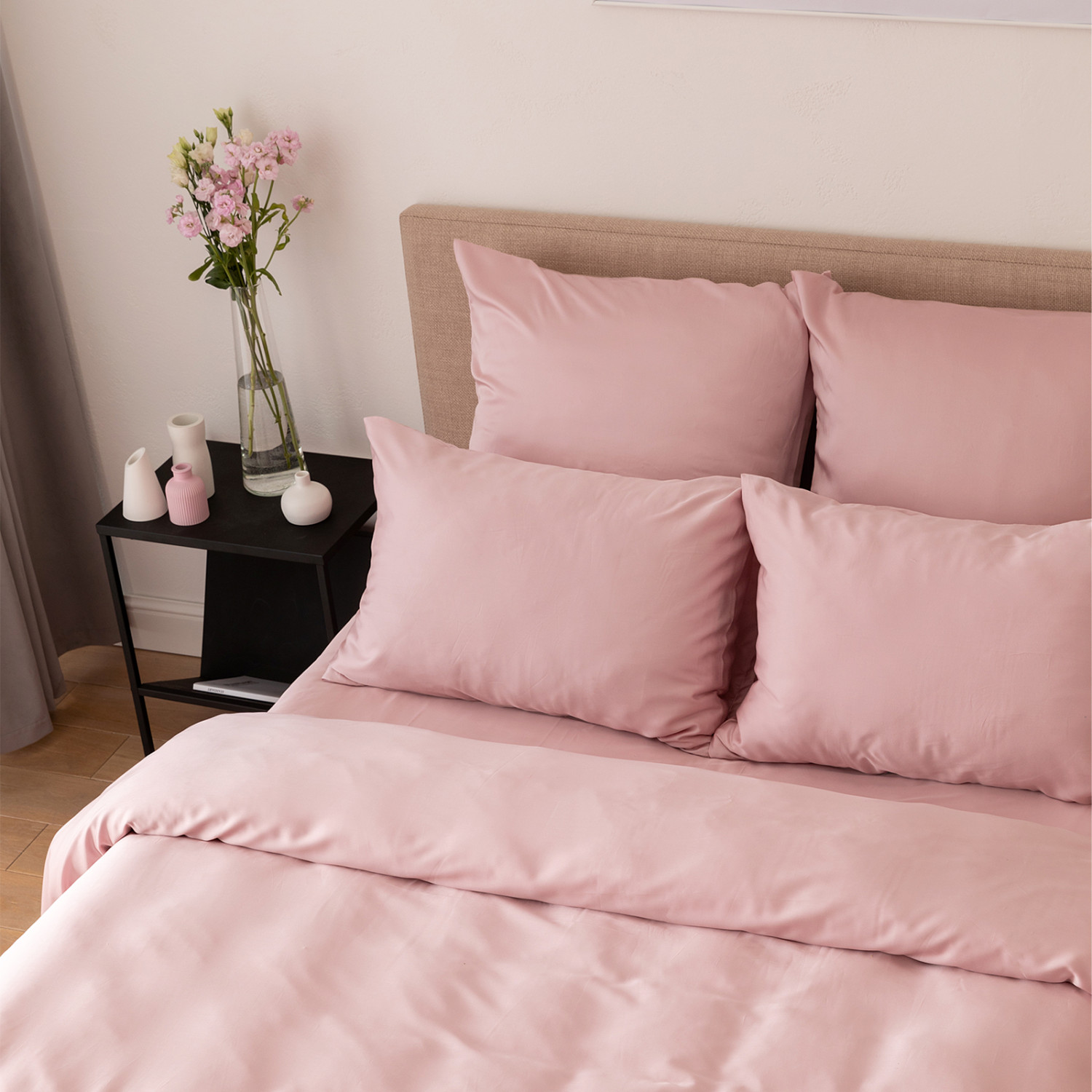 Постельное белье Dusty pink - фото № 4