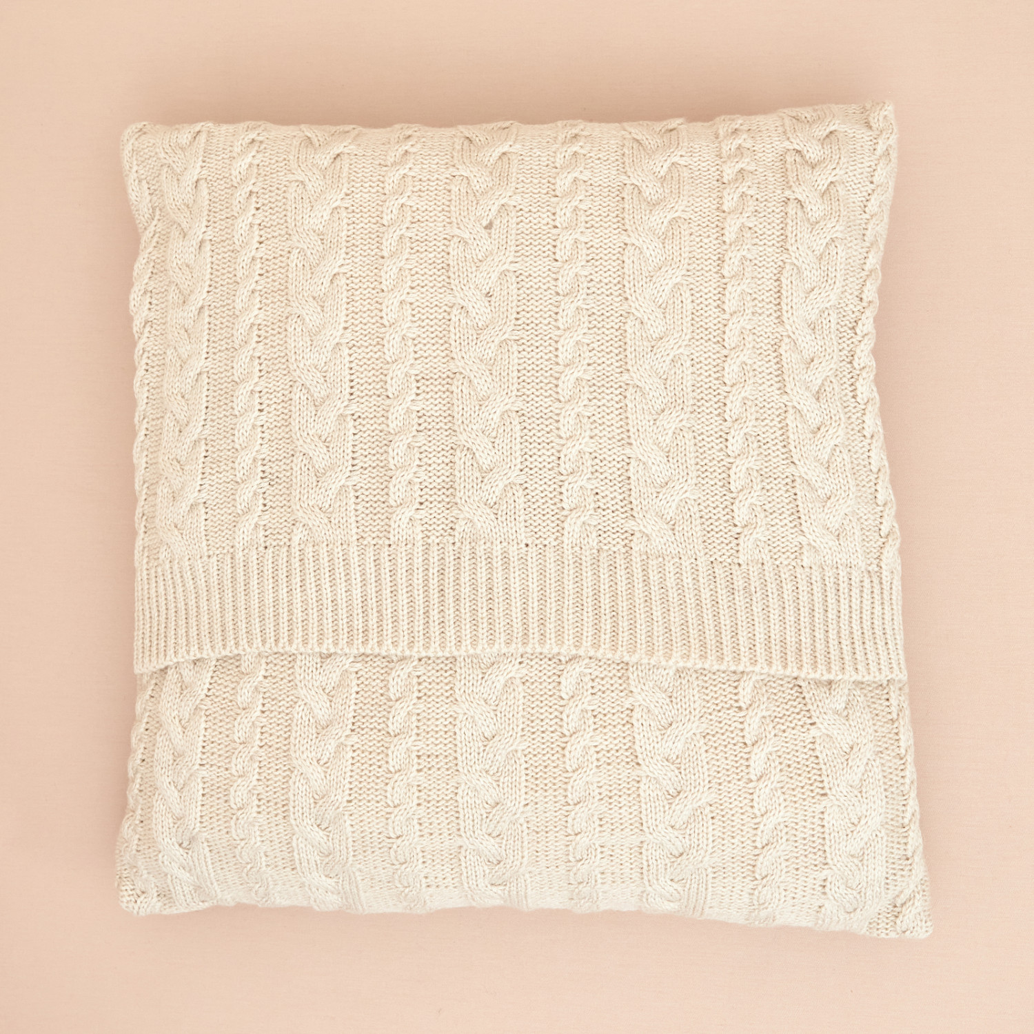 Подушка декоративная Novallas, бежевая - фото № 2