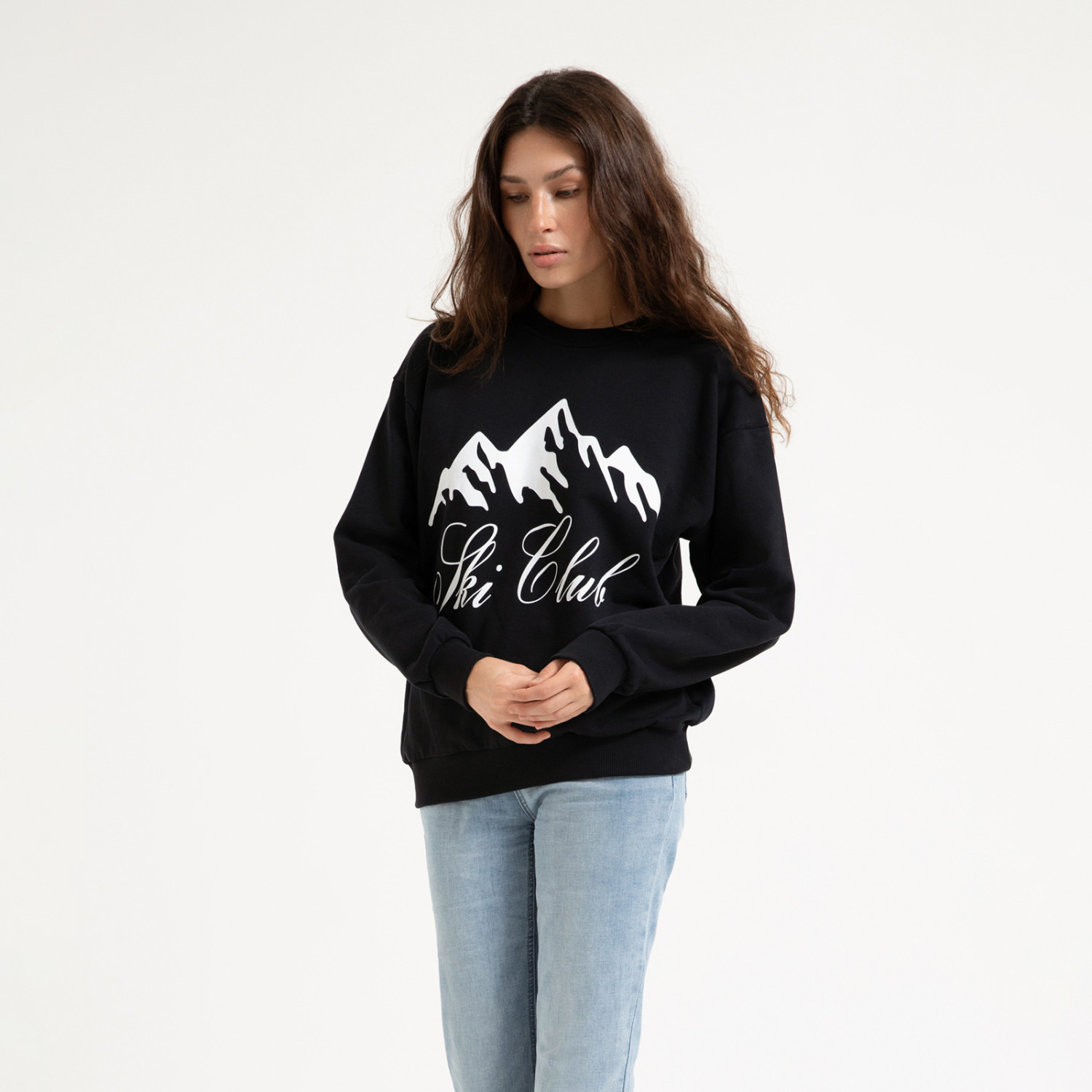 Свитшот Ski Club II - фото № 7