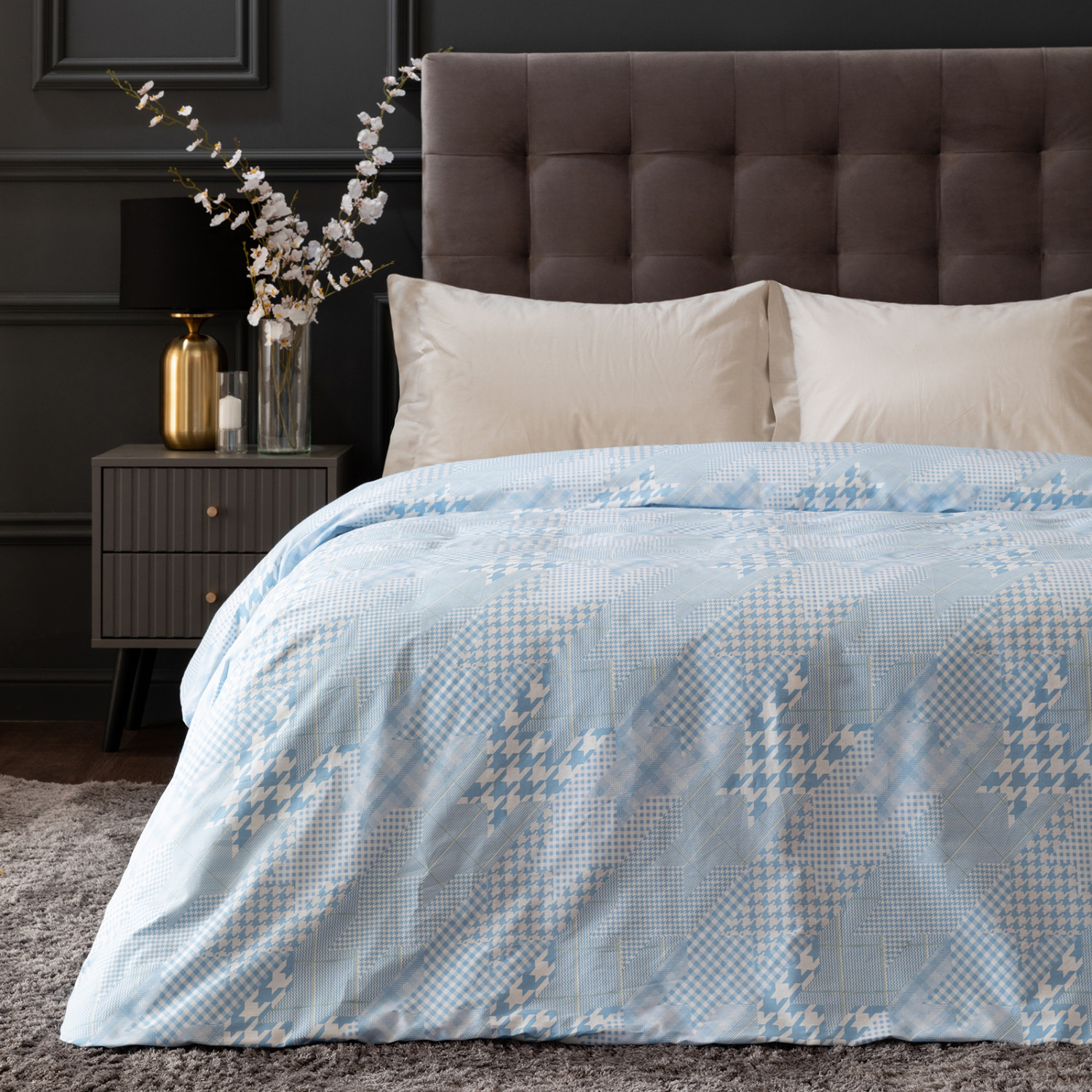 Постельное белье Гусиная лапка/Piede d'oca - фото № 5