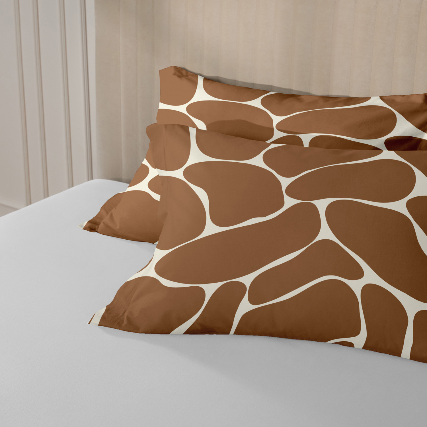 Комплект наволочек Жаркая саванна с ушками