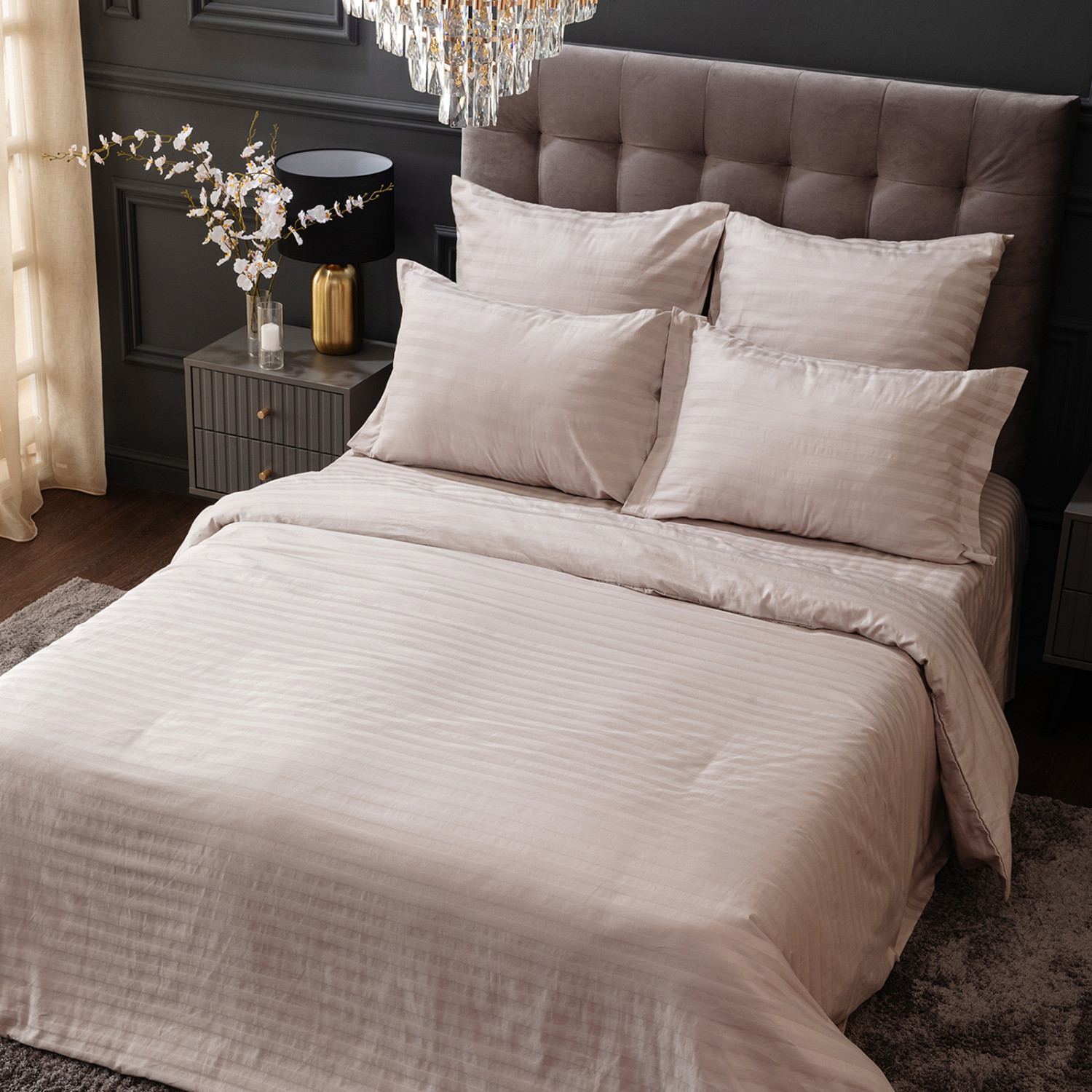 Постельное белье Ash gray I - фото № 7