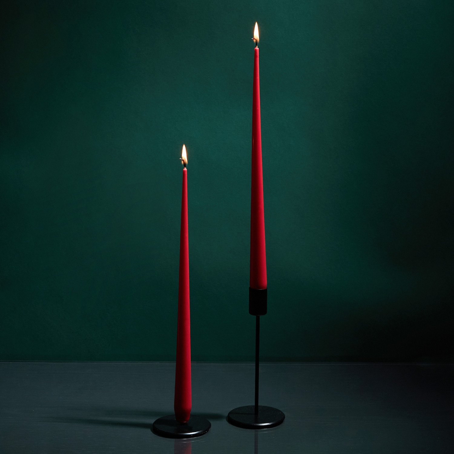 Набор свечей Поместье/Estate, красный