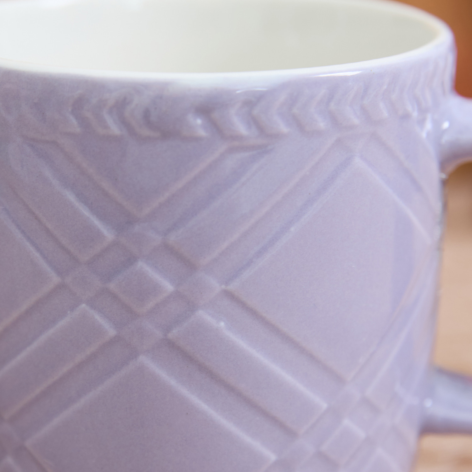 Кружка Pastel сиреневая - фото № 2