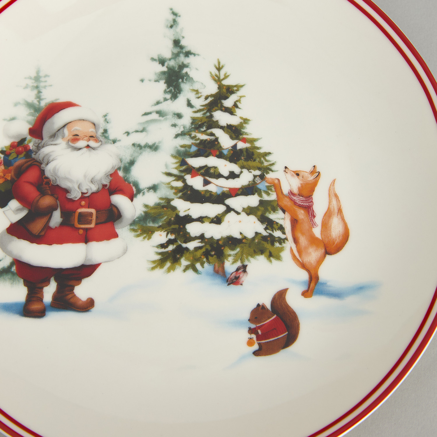 Набор тарелок Рождество/Noel I - фото № 7