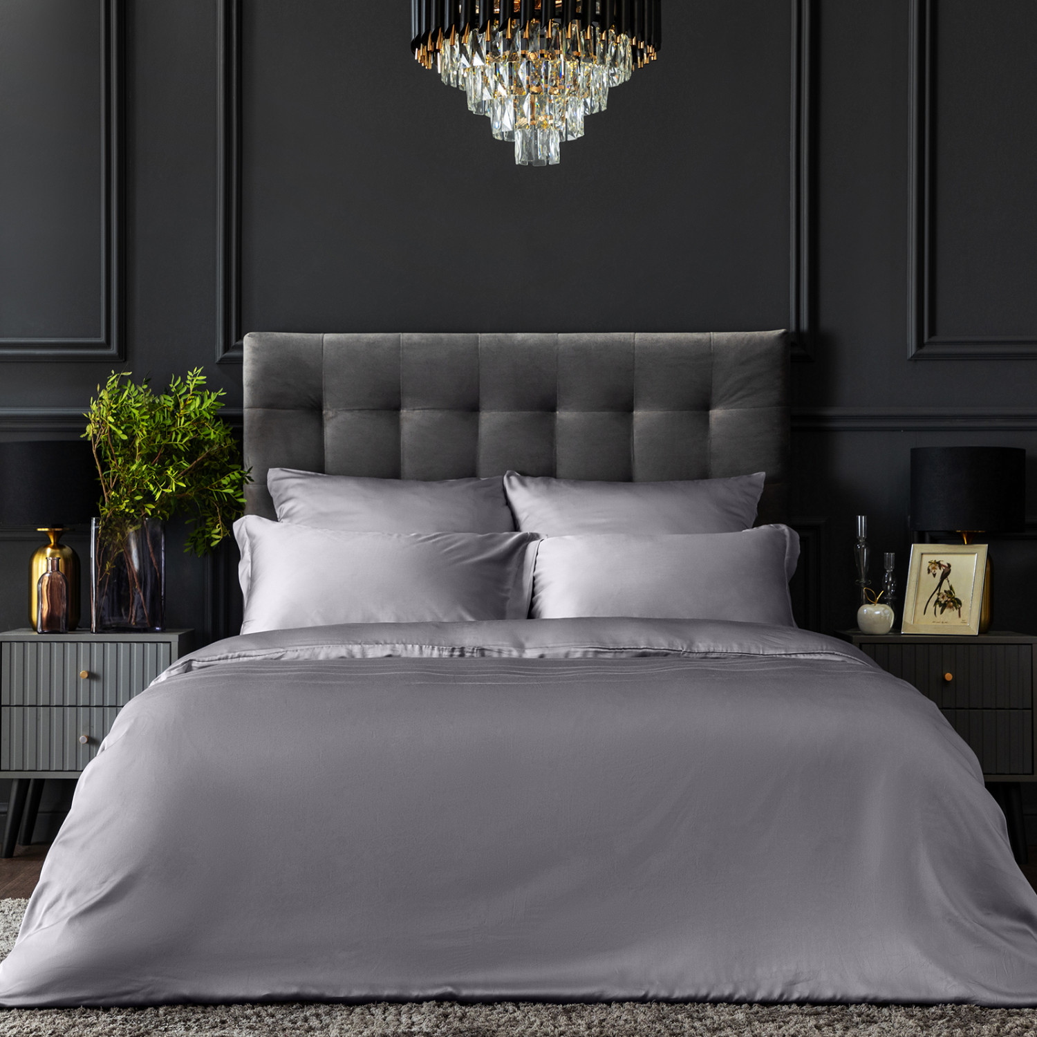 Постельное белье Кристально-фиолетовый/Viola Cristal - фото № 2