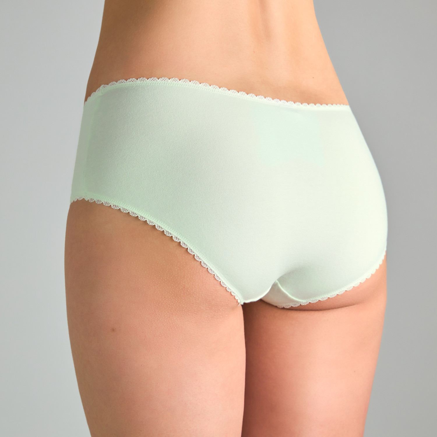 Набор трусов Maxi Slip, бежевый/голубой/зеленый - фото № 6