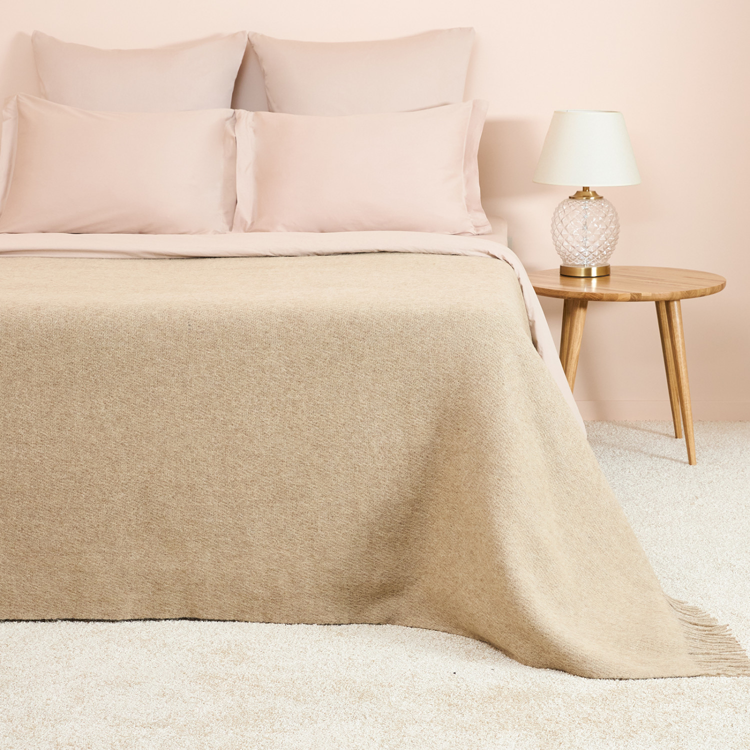 Плед Semplice, капучино - фото № 2