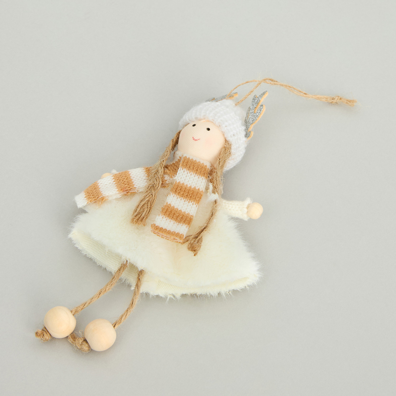 Елочная игрушка Зимняя фея/Winter Fay IV - фото № 7