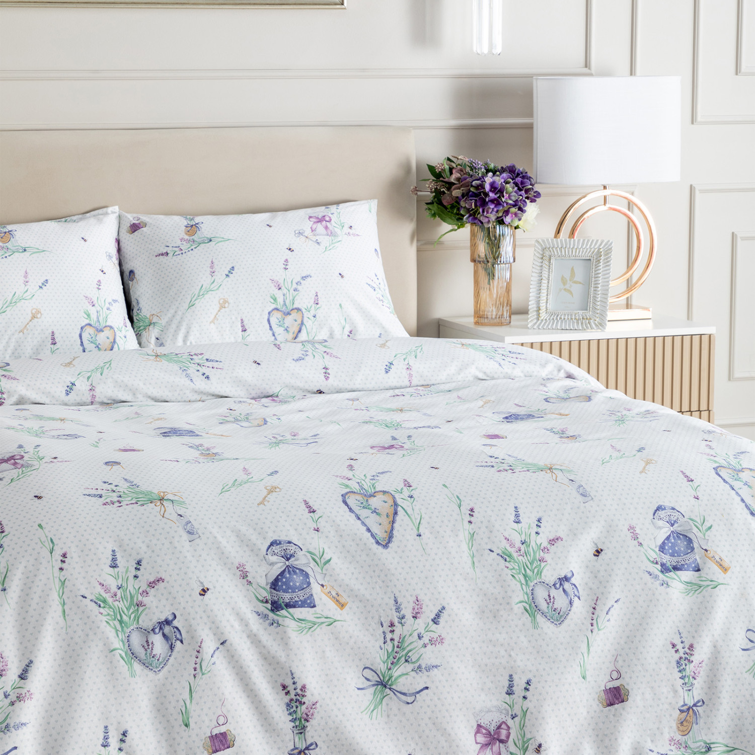 Постельное белье Летняя лаванда/Lavanda estiva - фото № 3