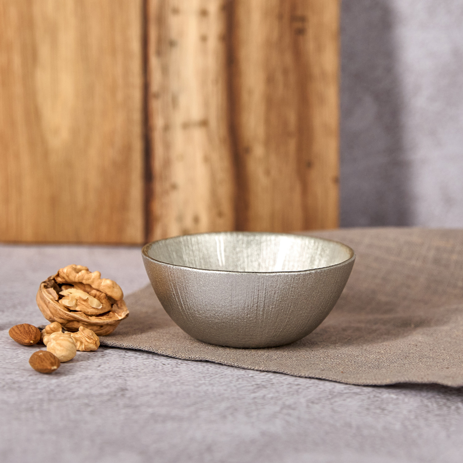 Соусник Lily, серебристый - фото № 2