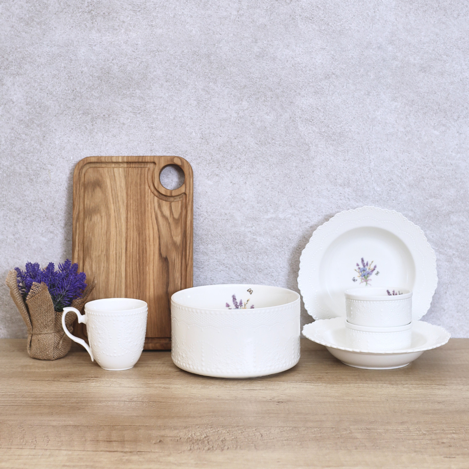 Набор салатников (2 шт) Provence Ajouré - фото № 3