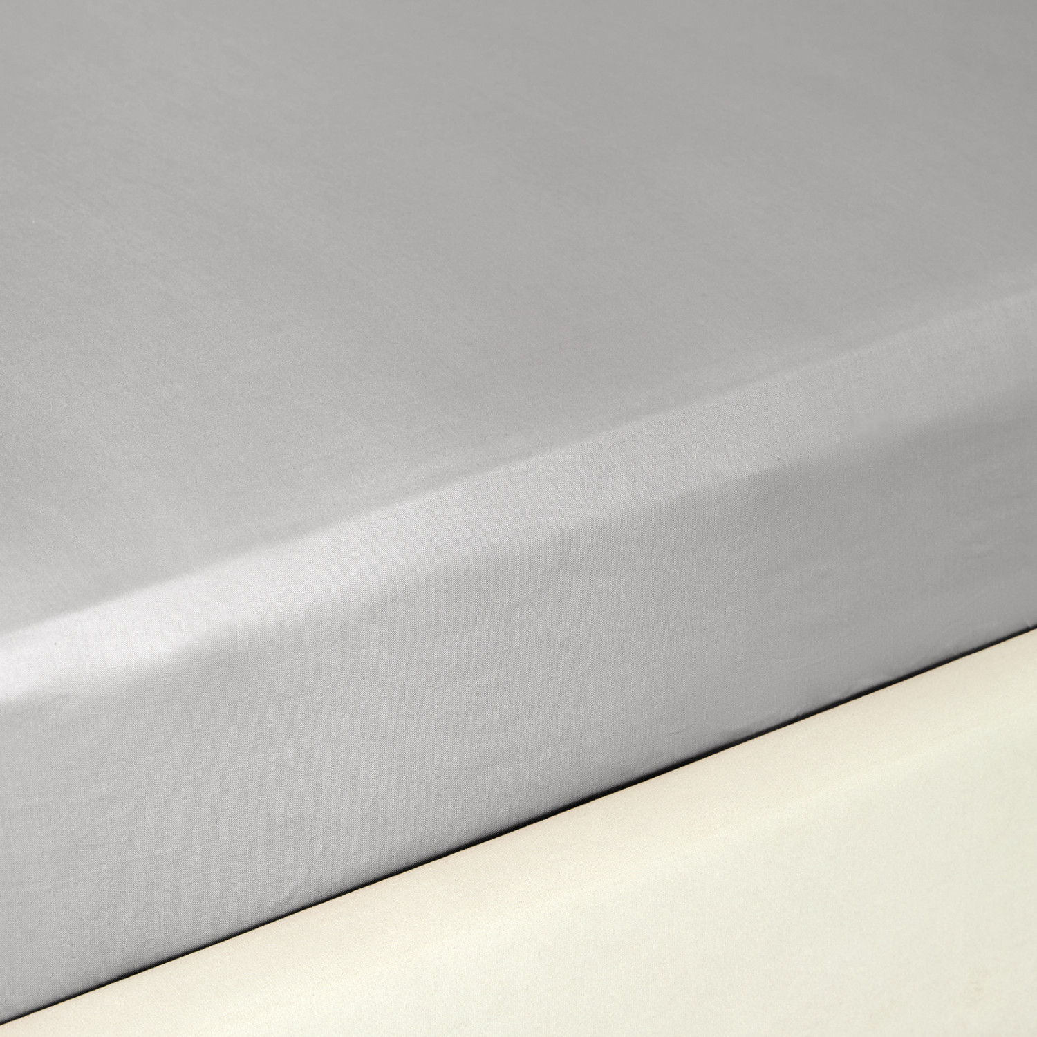 Простыня на резинке Серебристо-серый/Silver grey - фото № 3