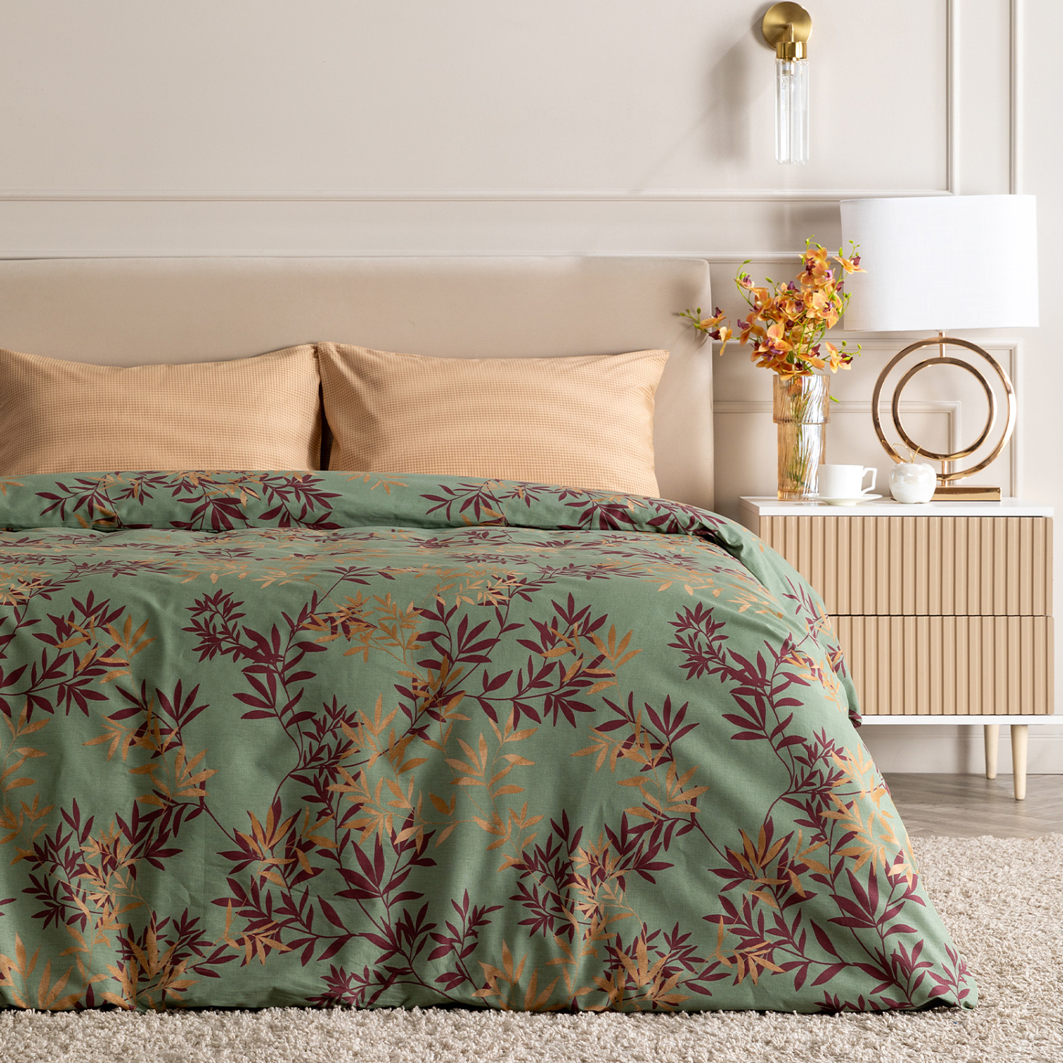 Постельное белье Бамбуковая роща/Boschetto di bamb - фото № 8