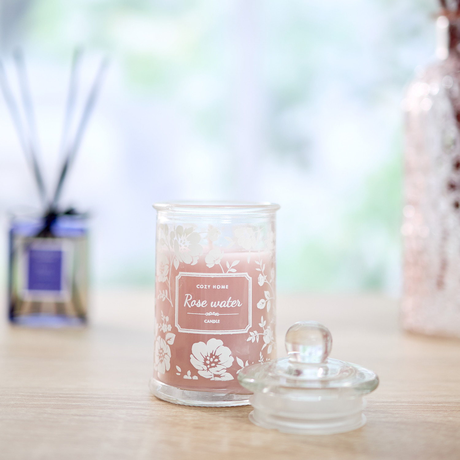 Свеча ароматическая Rose Water - фото № 2