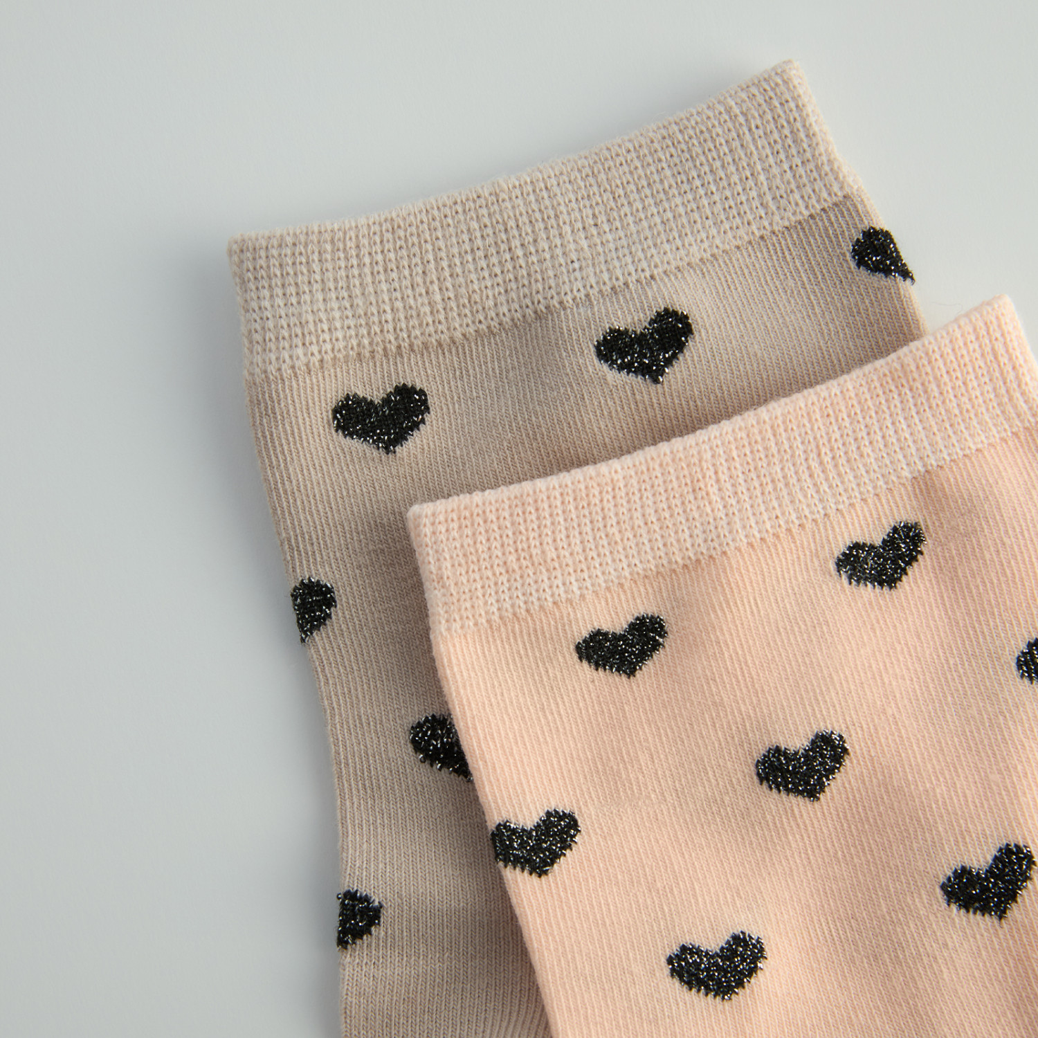 Носки Бежевый ажур, 2 пары - фото № 2