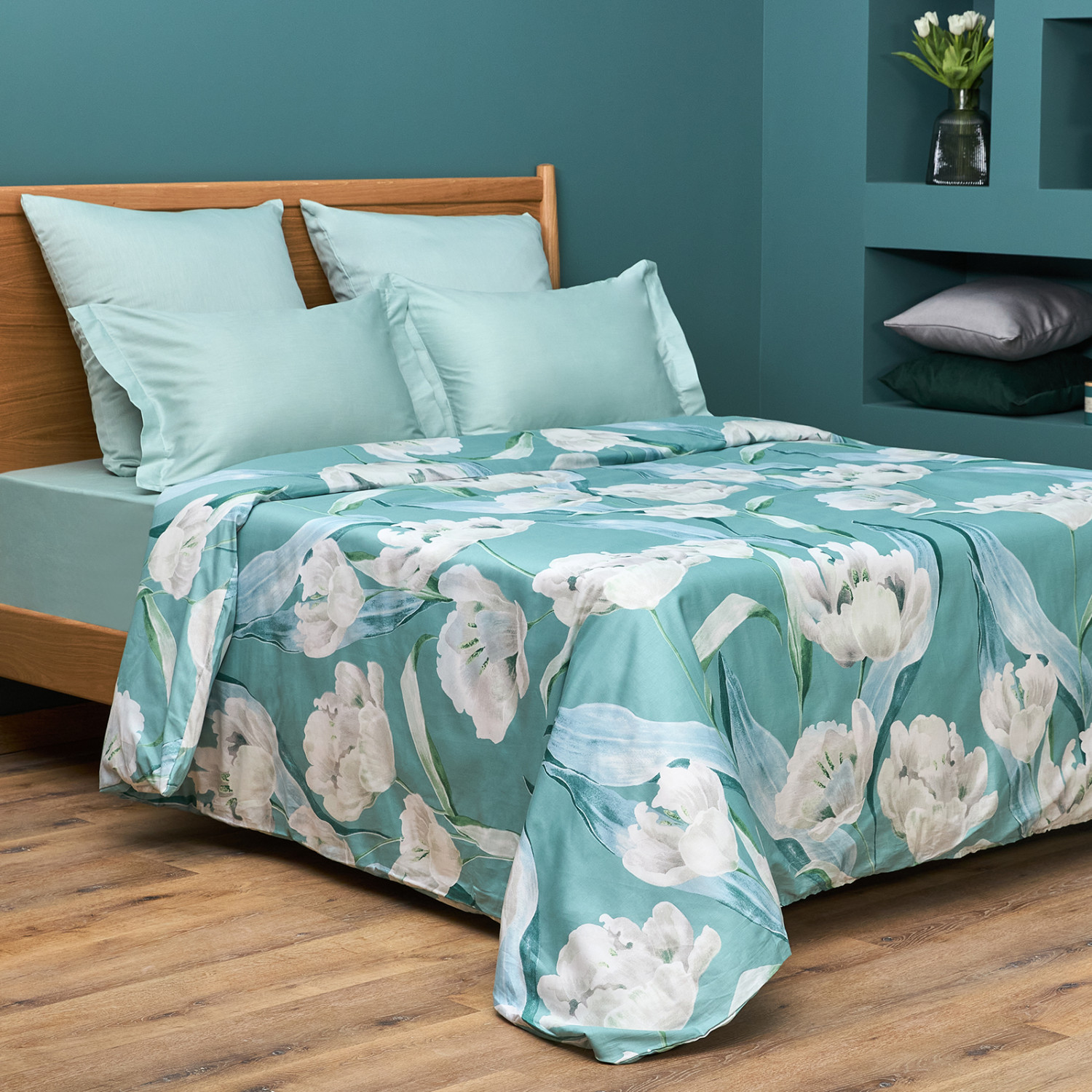 Постельное белье Primi tulipani, 2 наволочки - фото № 4