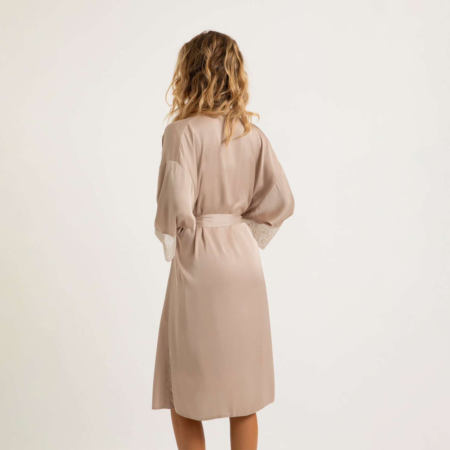 Халат Alisma, миндаль - фото № 7