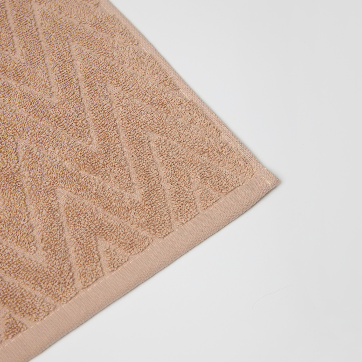 Полотенце махровое Зигзаг/Zigzag, кофе - фото № 4