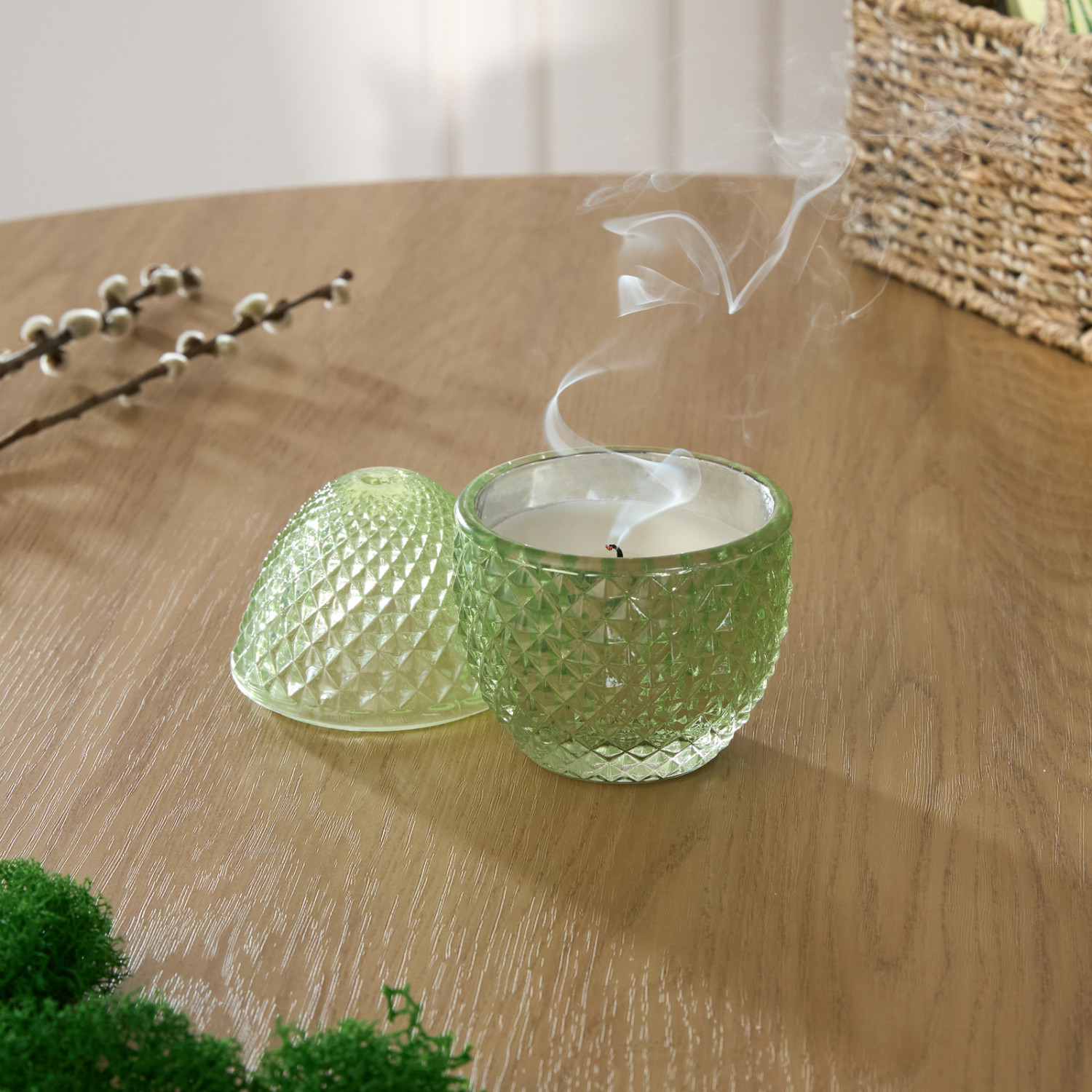 Свеча ароматическая Сладкая вата - фото № 5