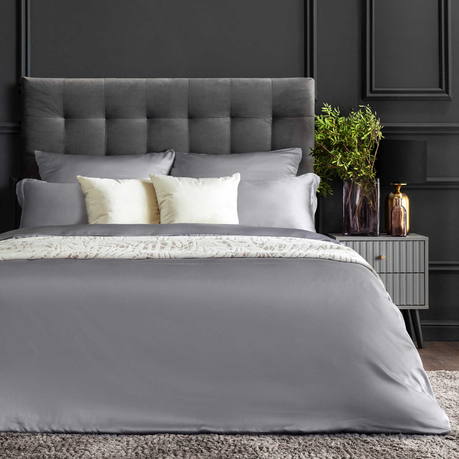 Постельное белье Кристально-фиолетовый/Viola Cristal - фото № 9