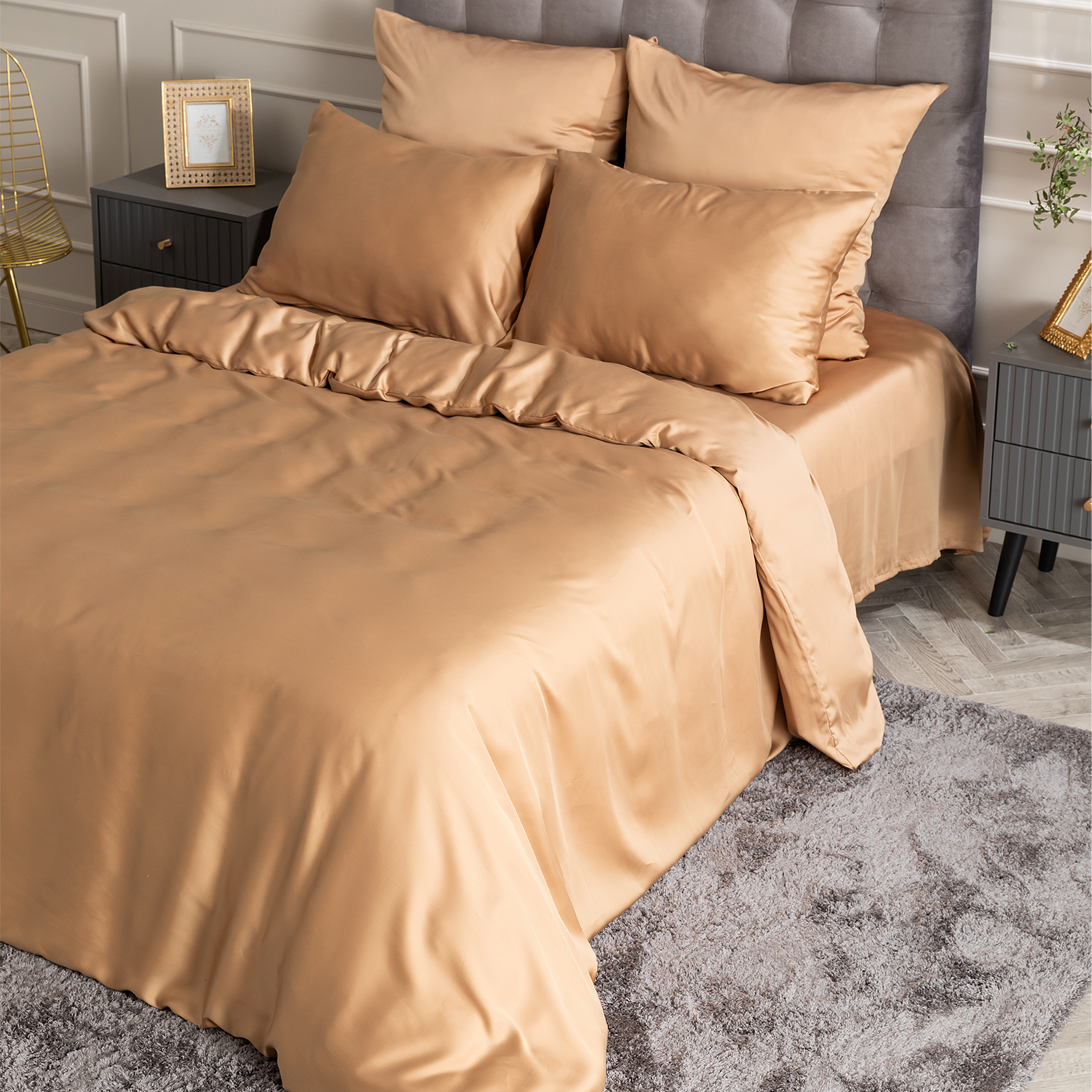 Постельное белье Golden glitter - фото № 4