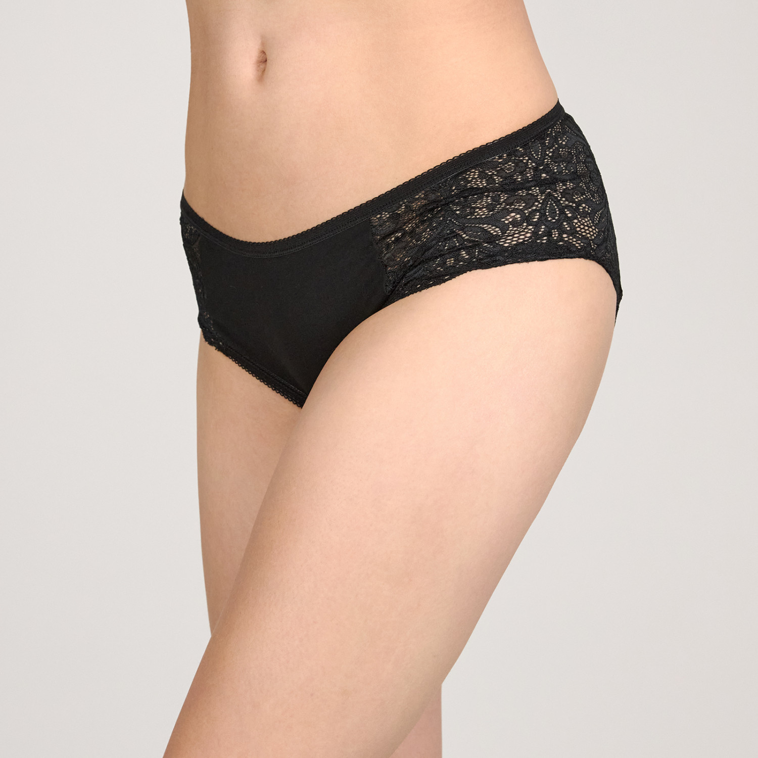 Набор трусов Cozy Home, черный/бежевый I - фото № 2