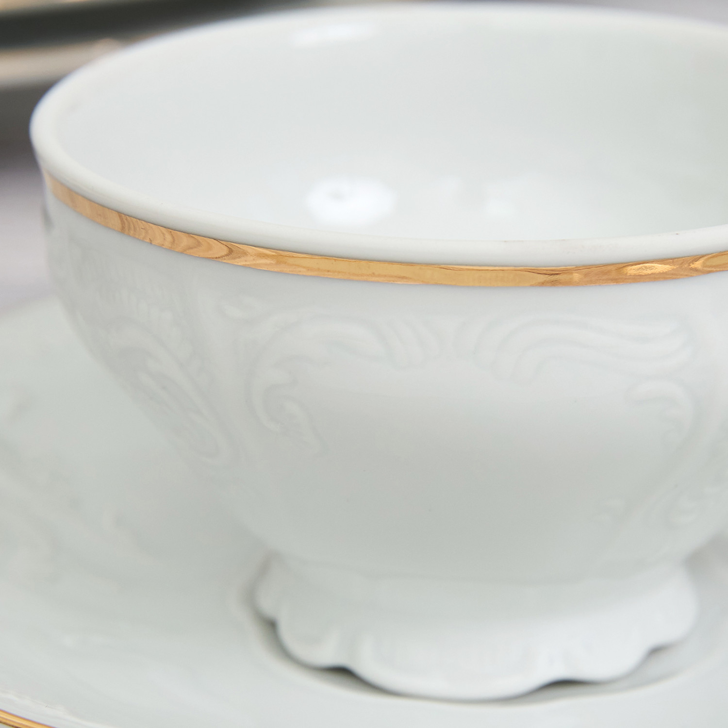 Чайная пара Venice gold, 205 мл - фото № 3