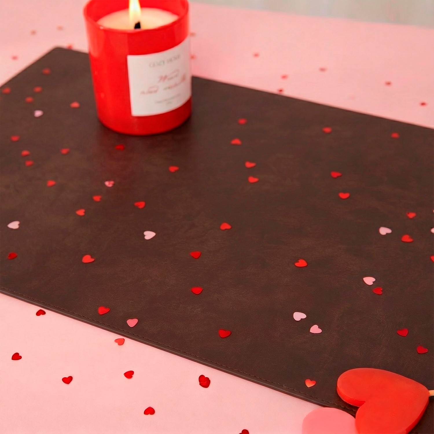 Набор плейсматов Ricky, коричневый