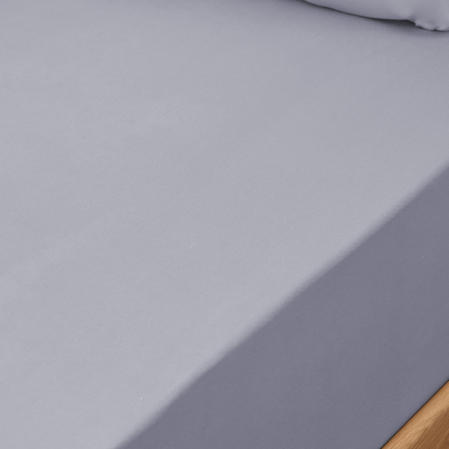 Простыня на резинке Steel blue - фото № 2