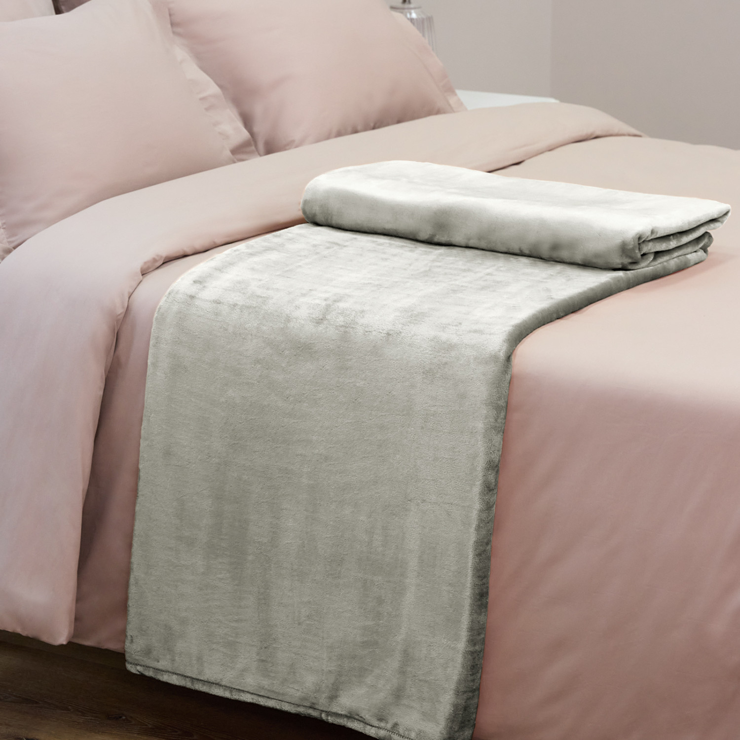 Плед Supersoft, дымчатый - фото № 2