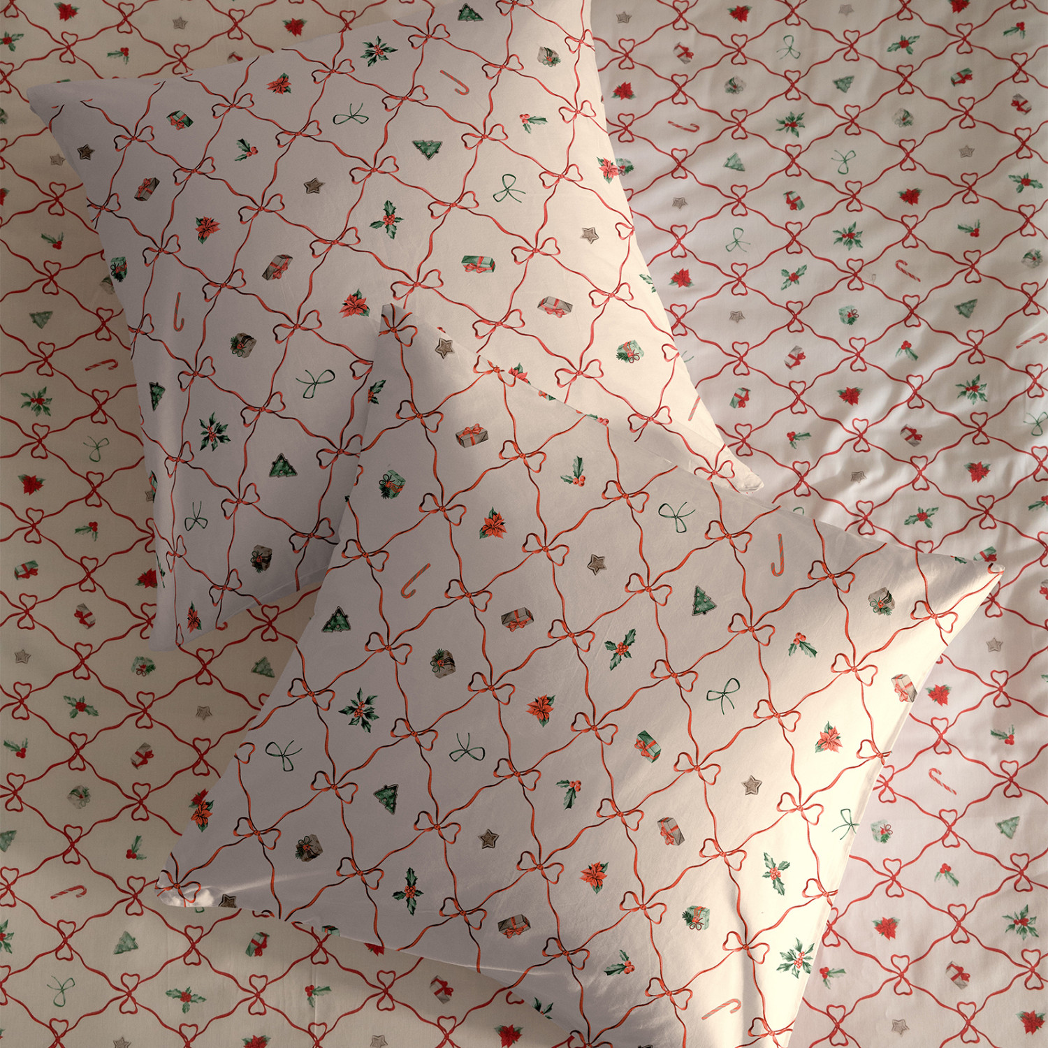 Комплект наволочек Festive Bow