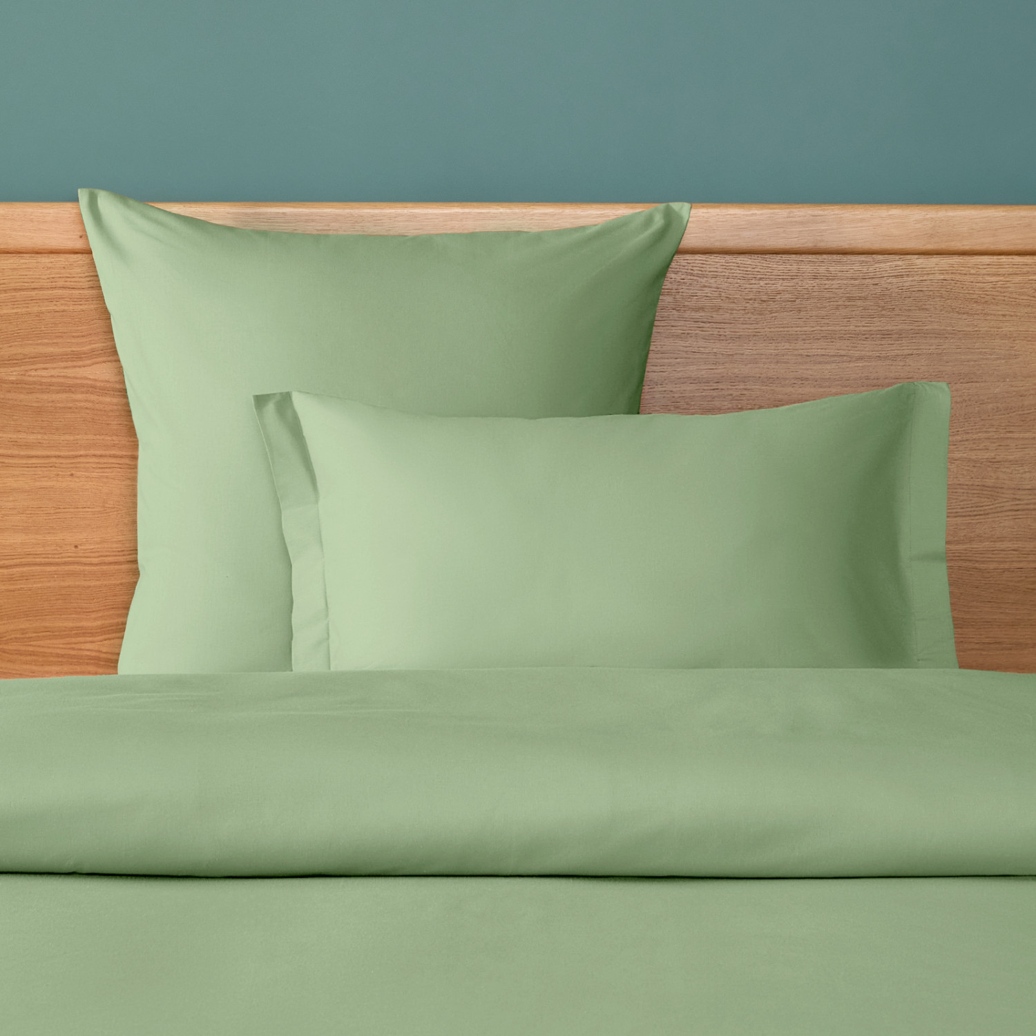 Постельное белье Smoke green - фото № 7