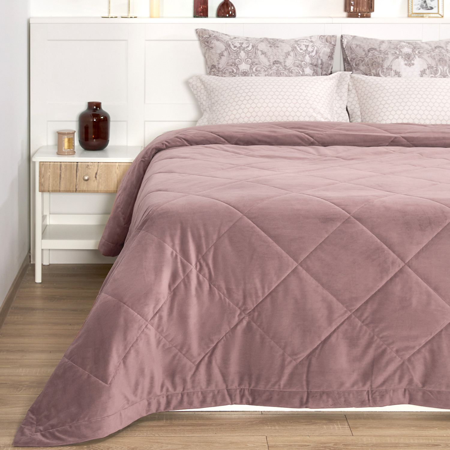 Покрывало Vellut, пудровое - фото № 2